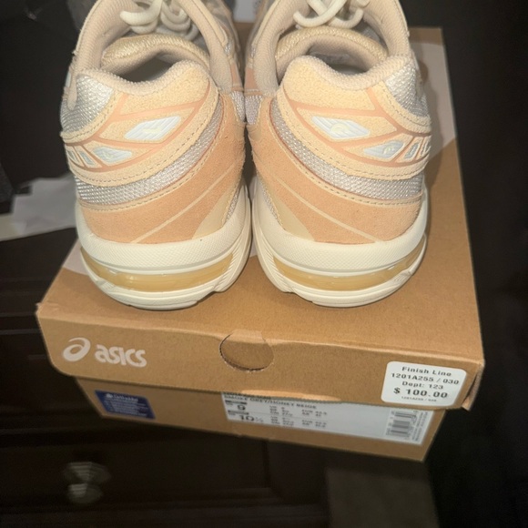 ASICS Women's Cream and Tan Sneakers - Picture 4 of 7